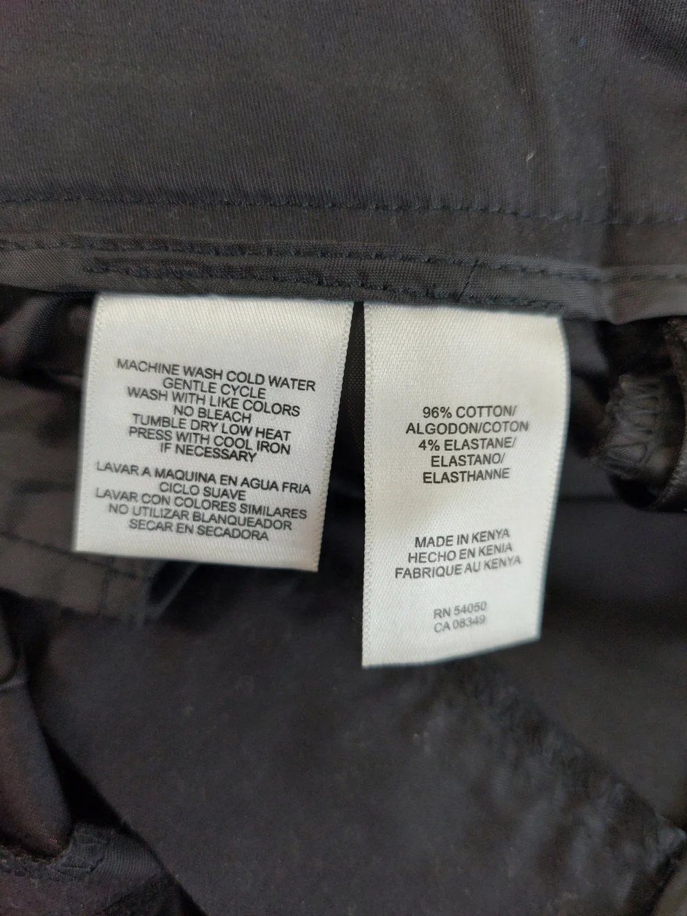 Jones New York Signature Black Stretch Bermuda Shorts Size 4 Minimalist Office - Picture 11 of 12